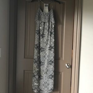 Anthropologie long maxi dress